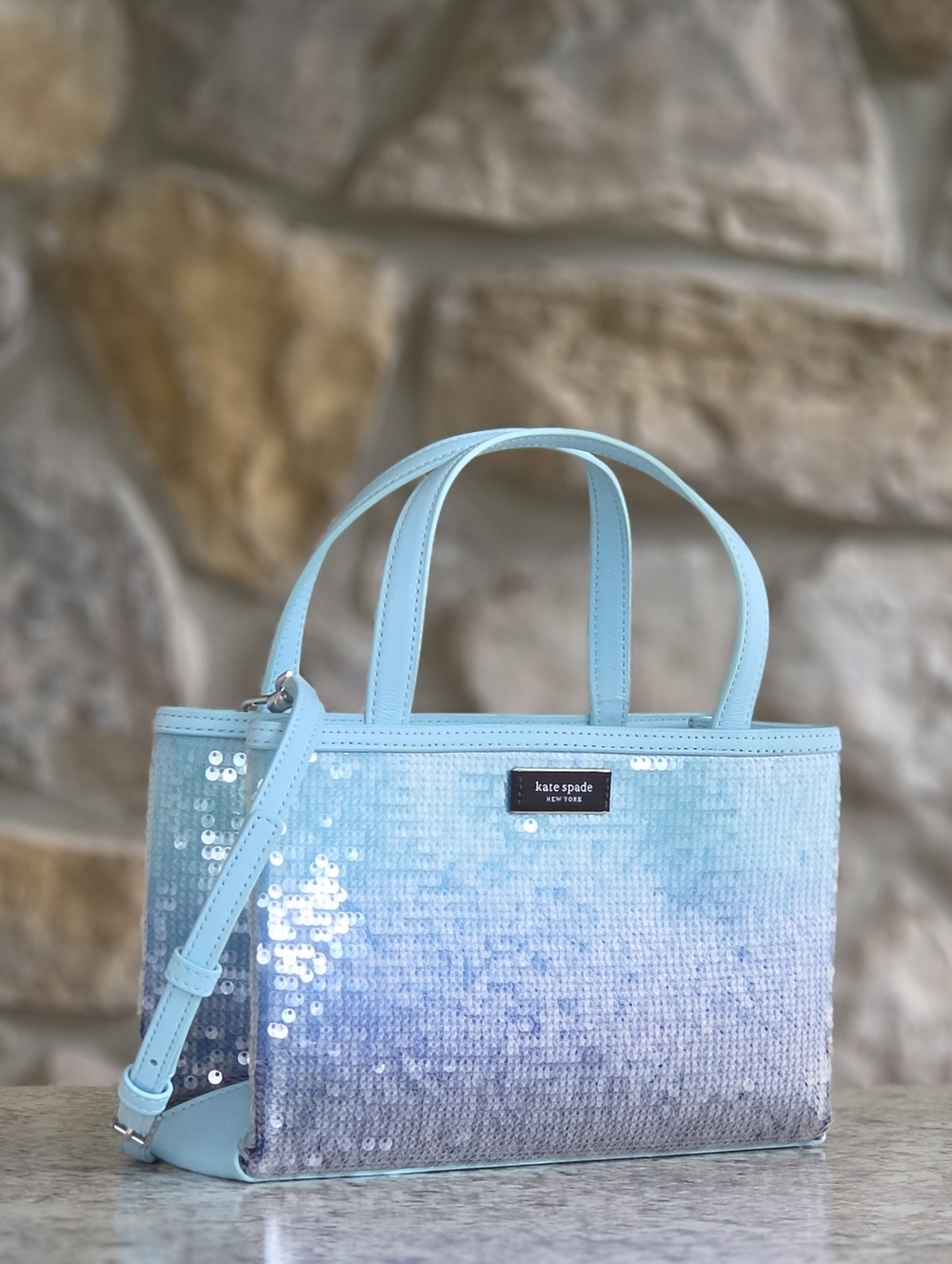 Kate Spade Sam Icon Ombré Sequin Crossbody